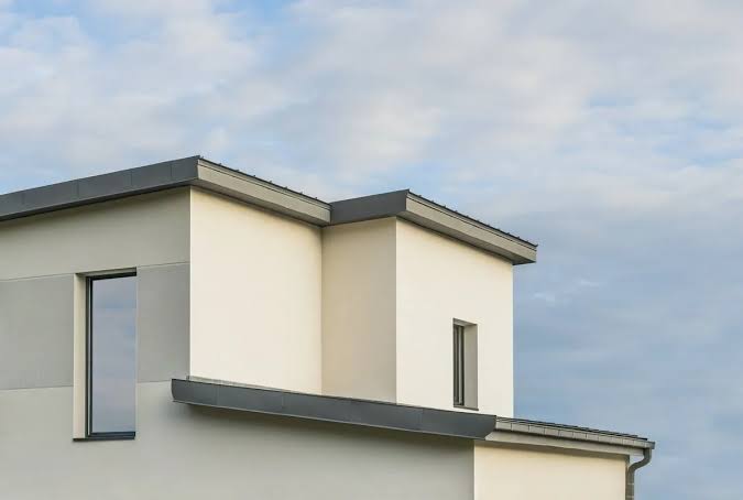 Modern flat roof